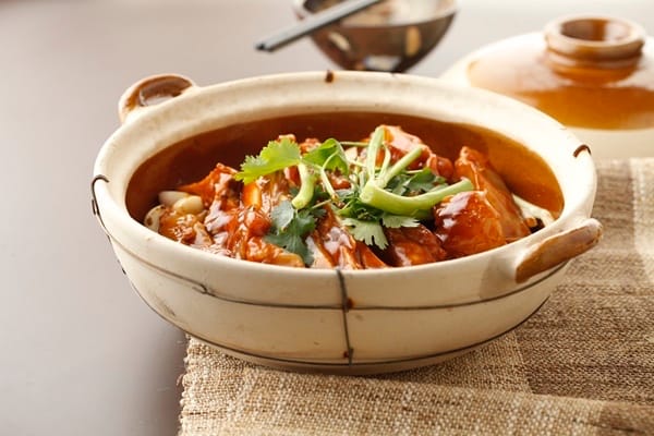 Xin Rong Ji dish, three stars in the first Michelin Guide Beijing
