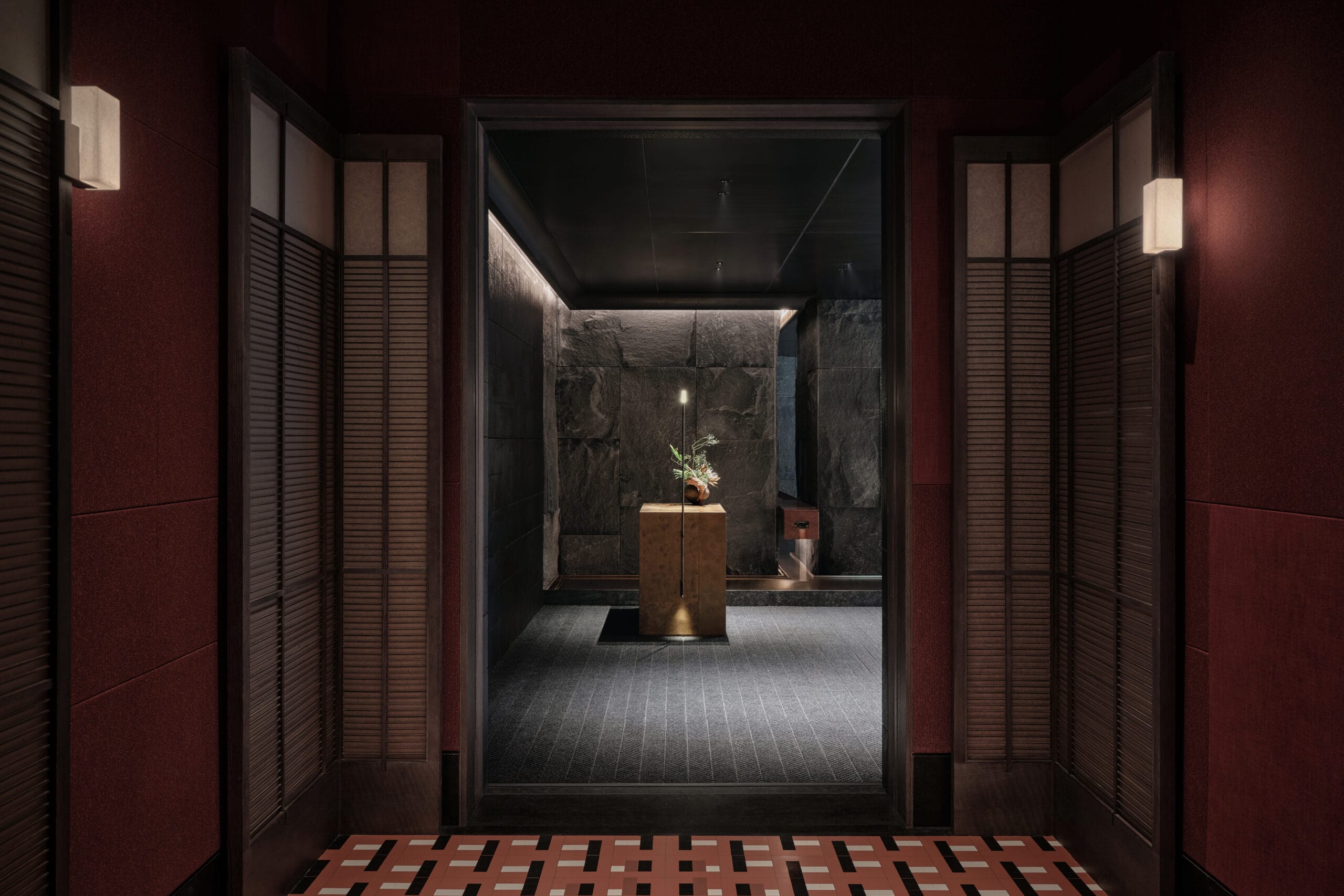 Alila Shanghai hotel entrance on Weihai Road, Jing'an