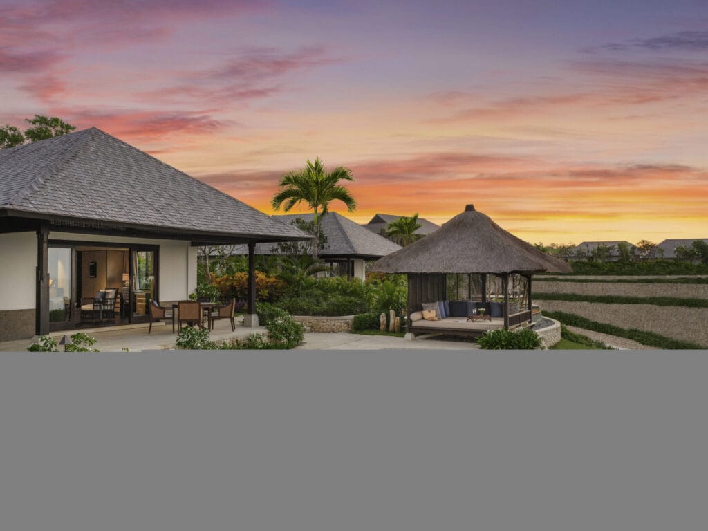 Raffles Bali resort on Jimbaran Bay