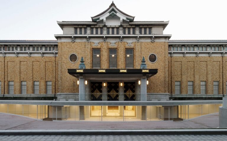 Kyoto City KYOCERA Museum of Art exterior after the Jun Aoki and Tezzo Nishizawa renovation