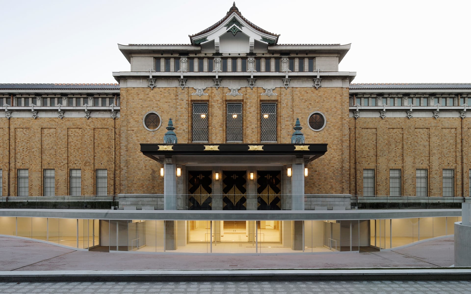 Kyoto City KYOCERA Museum of Art exterior after the Jun Aoki and Tezzo Nishizawa renovation