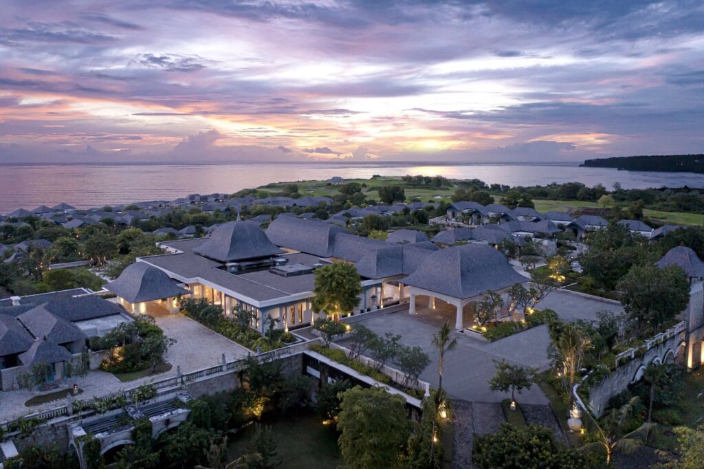 Jumeirah Bali all-villa resort overlooking the ocean in Uluwatu, Bali