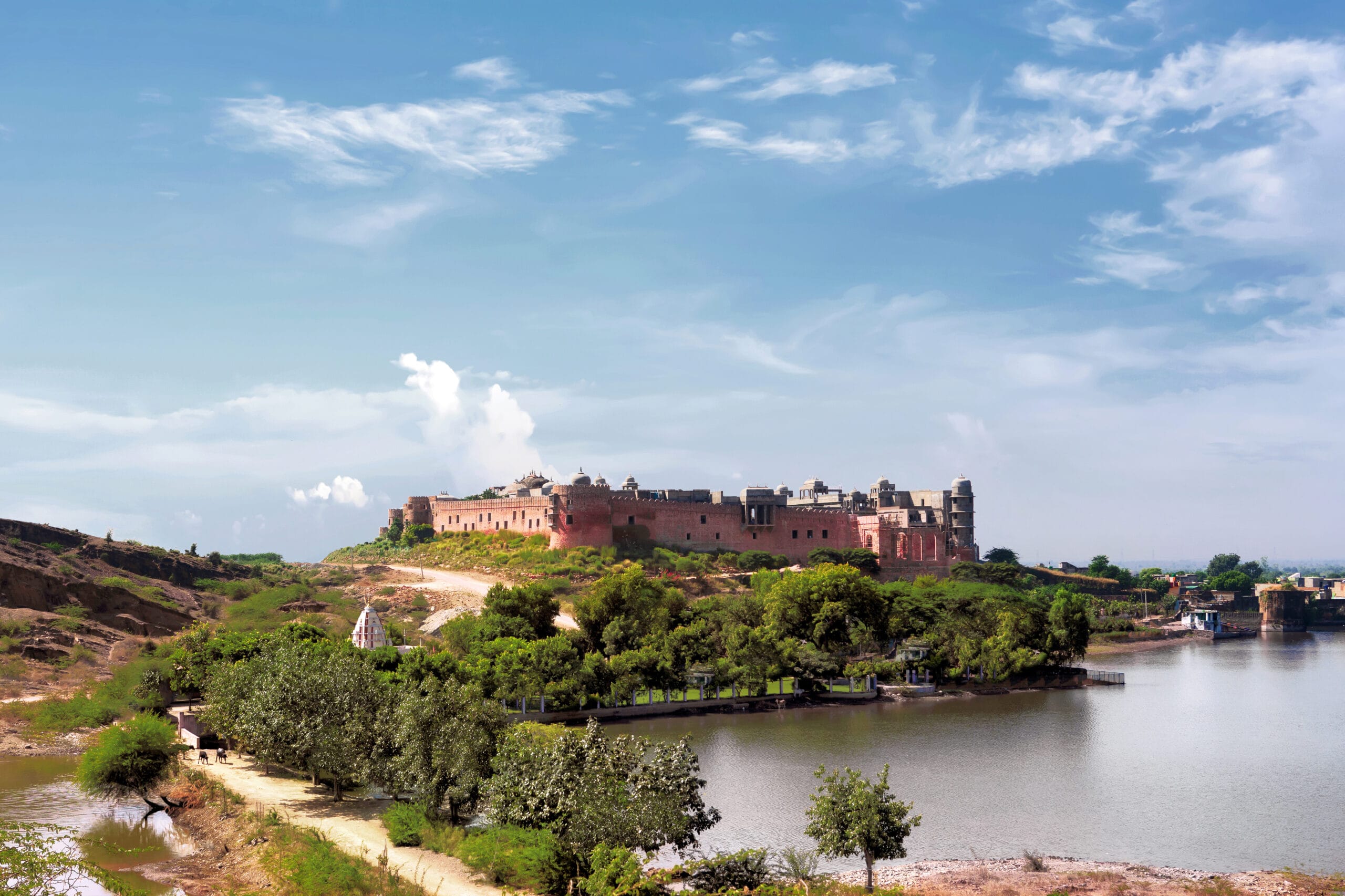 Six Senses Fort Barwara, a restored 14th-century fort in Rajasthan
