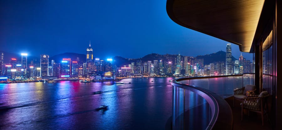 K11 ARTUS hotel residences overlooking Victoria Harbour, Tsim Sha Tsui