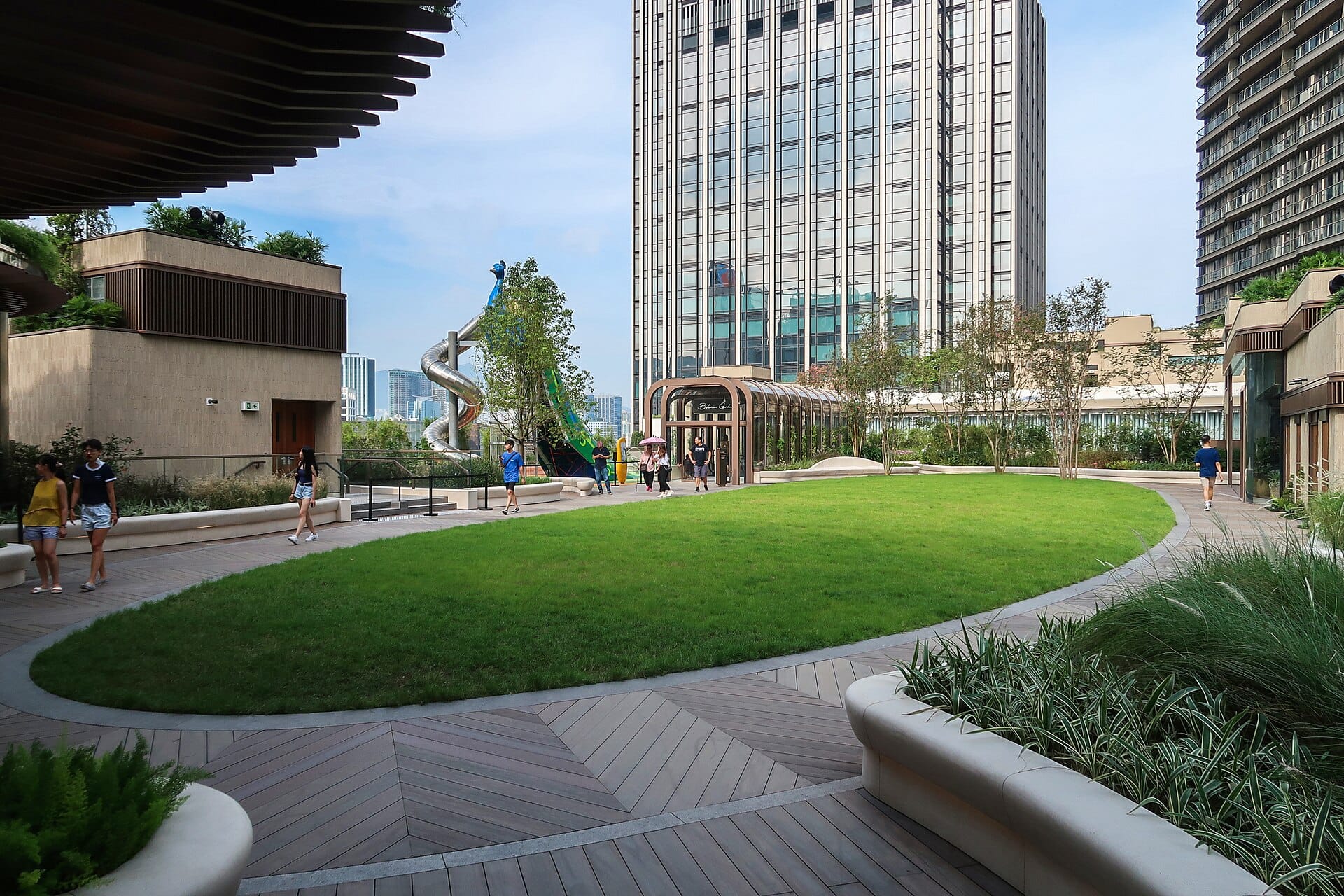 The Bohemian Garden on level 7 of K11 Musea, Tsim Sha Tsui