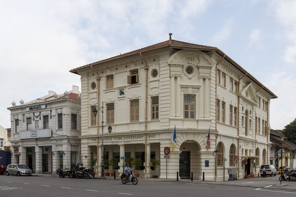 Heritage shophouse in George Town, Penang