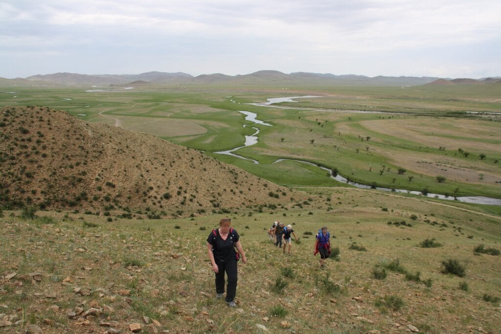 Kherlen valley and steppe, Mongolia