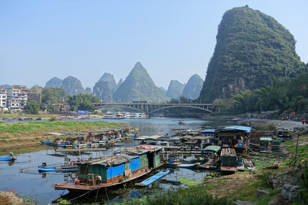 Li River and karst peaks, Yangshuo