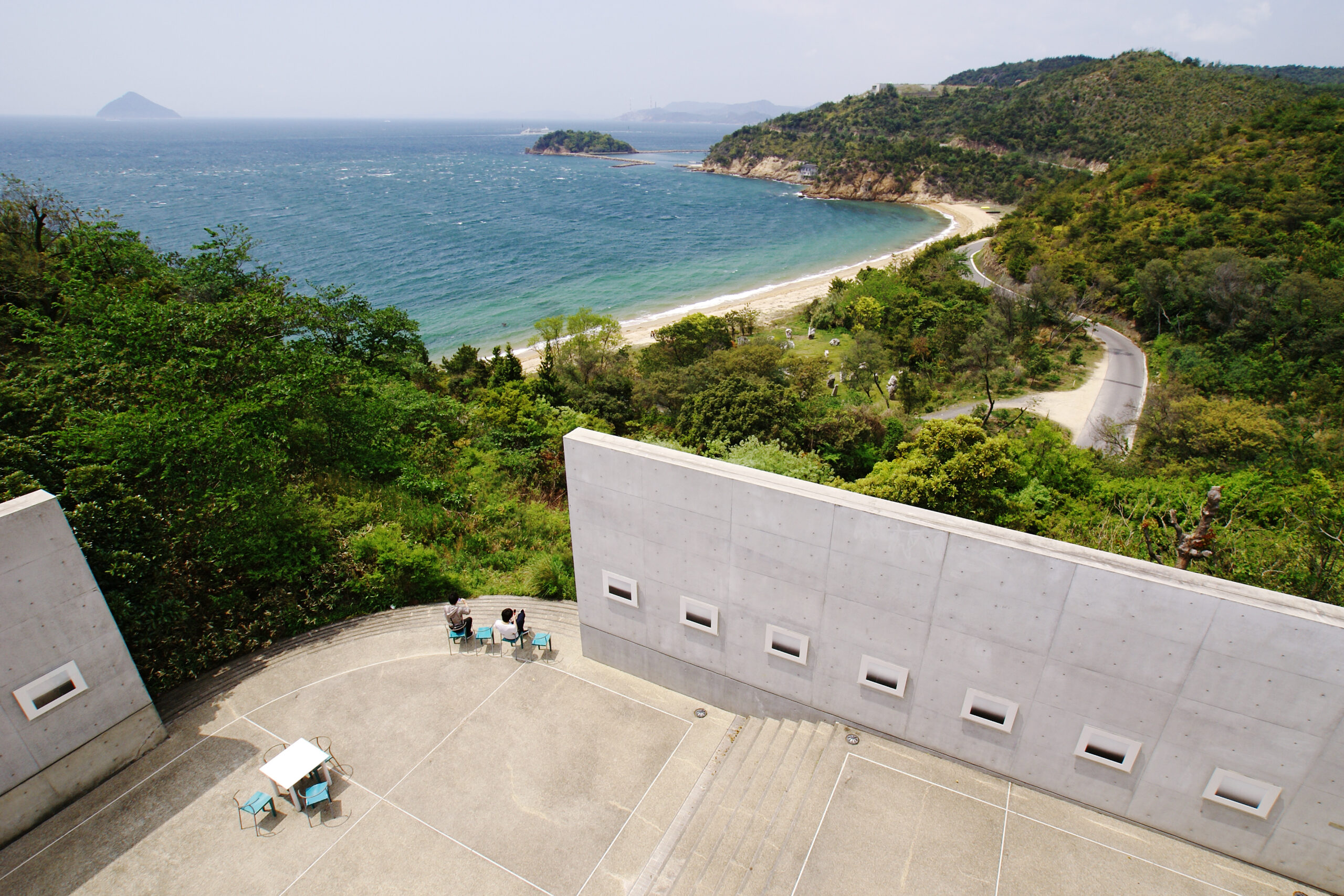 Benesse House museum, Naoshima, Seto Inland Sea