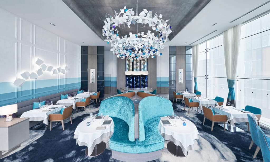 FARO Italian restaurant at the Tokyo Ginza Shiseido Building