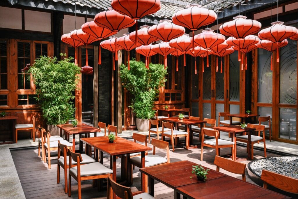 Mi Xun Teahouse at Upper House Chengdu