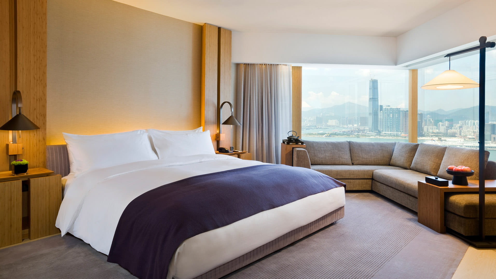 Studio with harbour view at The Upper House, Hong Kong